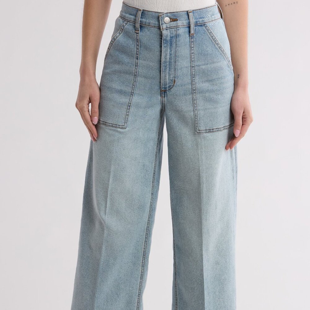 JOE'S Cropped Wide Leg Ankle Jeans SIZE 26